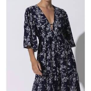 NEW LUSANA brooklyn dress in lantana